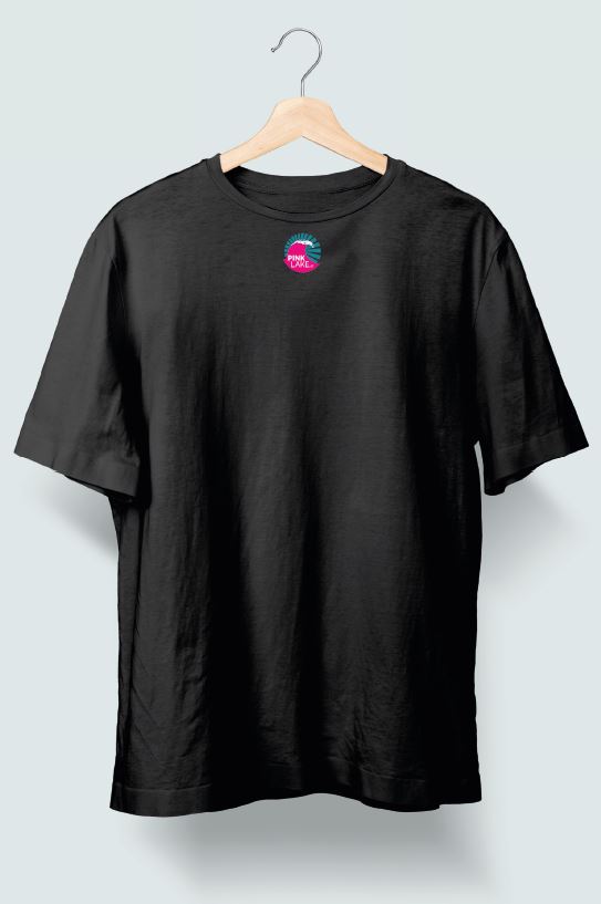 T-Shirt Pink Lake schwarz