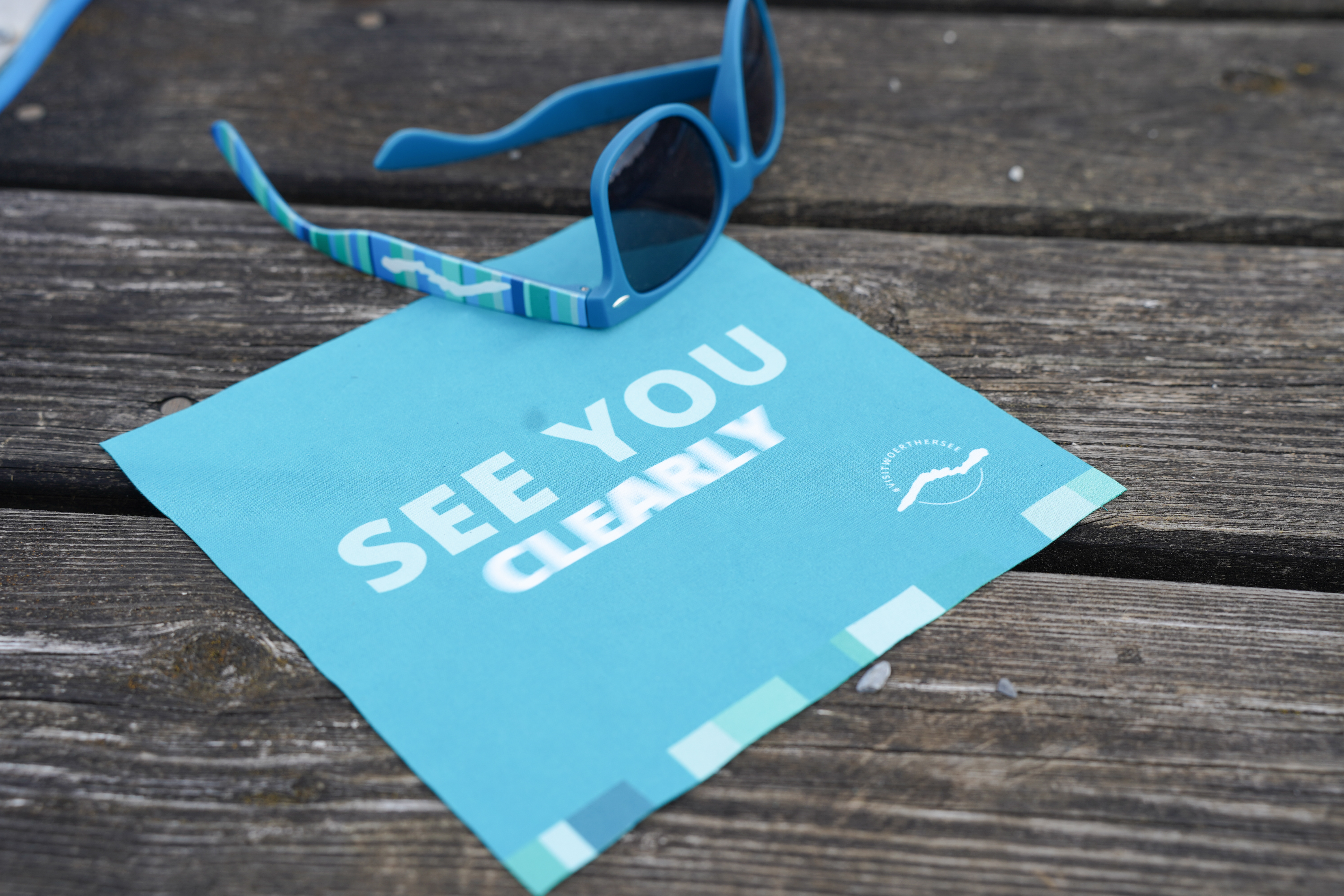 Brillenputztuch Wörthersee